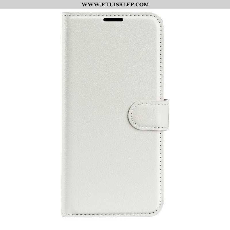 Etui Folio do Sony Xperia 1 IV Klasyczne Liczi